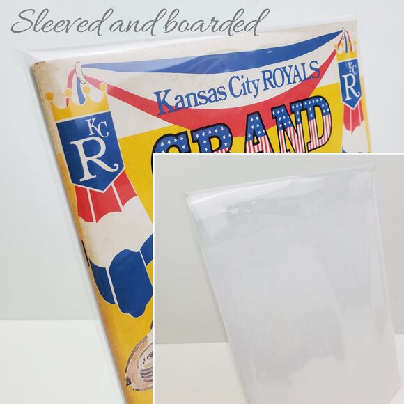 Kansas City Royals Vintage 1976 Program Grand Slam 70s KC MLB Baseball - Picture 3 of 12